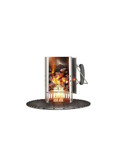 CHEMINEE D'ALLUMAGE RAPIDFIRE WEBER  POUR BARBECUE CHARBON