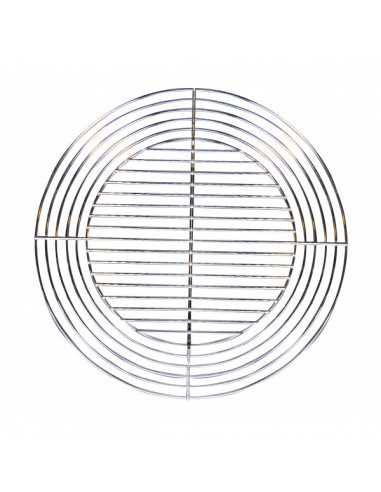 GRILLE CHROMEE RONDE RECOUPABLE