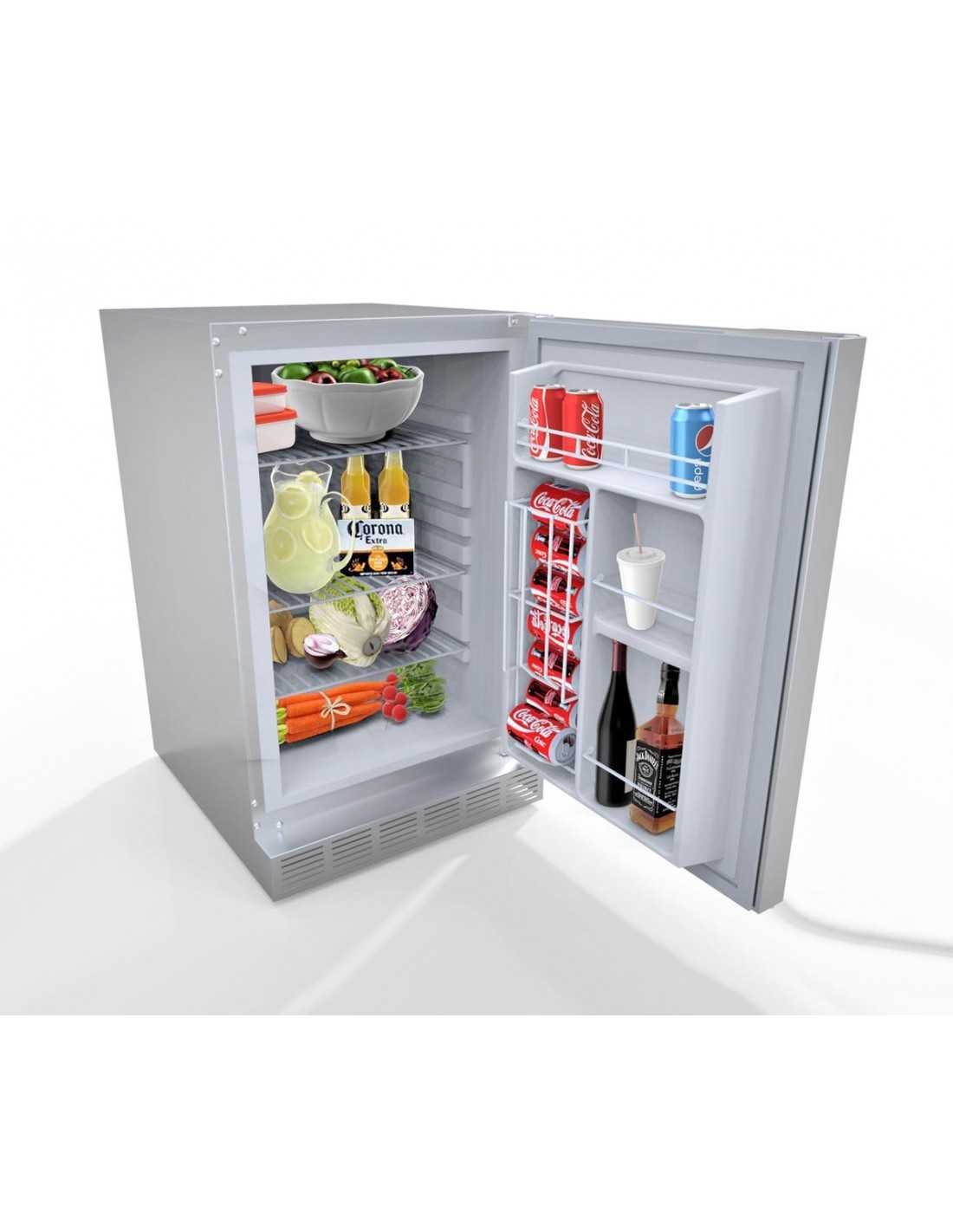 REFRIGERATEUR TOP TOUT INOX