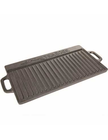 PLANCHA REVERSIBLE EN FONTE TRAEGER