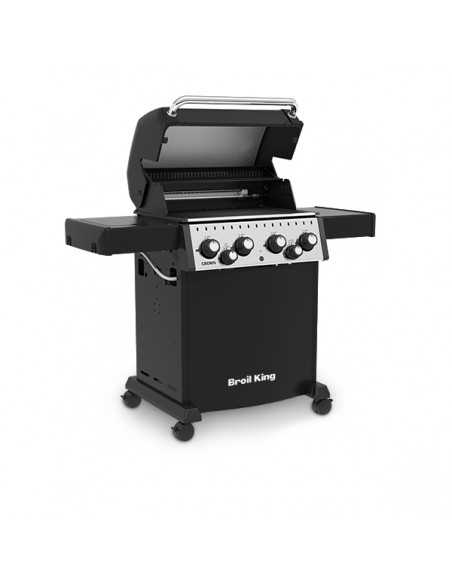 BARBECUE GAZ CROWN 480 + RÔTISSOIRE - BROIL KING