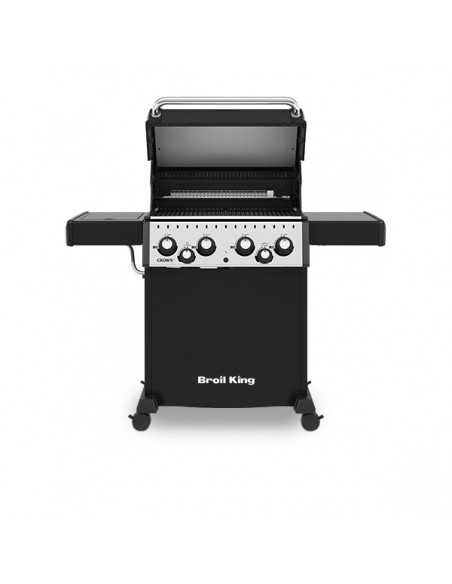 BARBECUE GAZ CROWN 480 + RÔTISSOIRE - BROIL KING