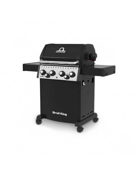 BARBECUE GAZ CROWN 480 + RÔTISSOIRE - BROIL KING