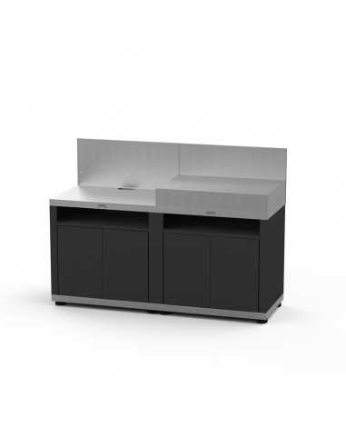 CUISINE 2 ELEMENTS ACIER INOX DUO +...