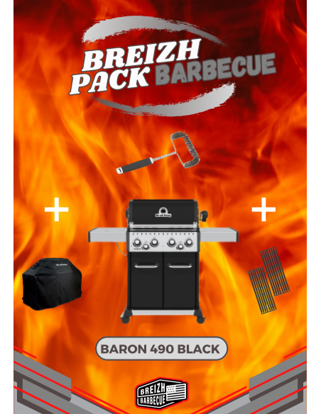 BREIZH PACK BARON 490 BLACK - BROIL KING