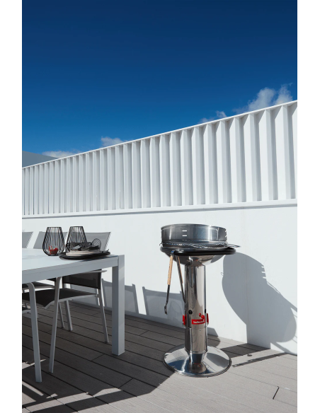 BARBECUE CHARBON LOEWY 55 SST INOX - BARBECOOK
