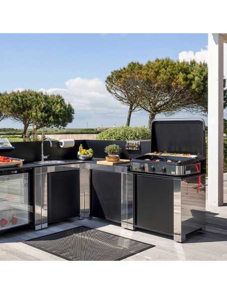 MODULO COMPLET INOX&NOIR POUR PLANCHA - ENO