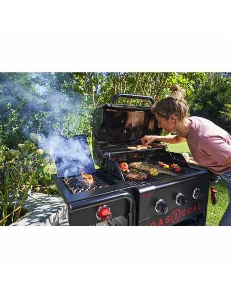 BARBECUE HYBRIDE GAS2COAL 3B BLACK + PLANCHA  - CHARBROIL