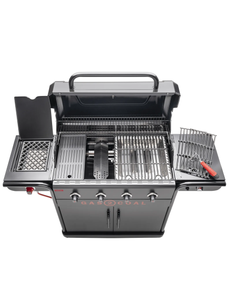 BARBECUE GAS2COAL 2.0 440 SPECIAL BLACK - CHARBROIL