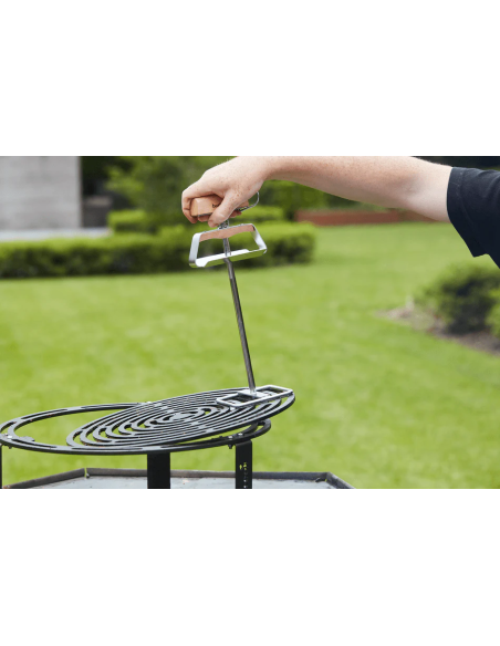 LEVE-GRILLE INOX ET BOIS - BARBECOOK