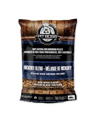 PELLETS HICKORY 9 KG - PITBOSS