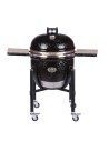 BARBECUE KAMADO LE CHEF PRO 2.0 NOIR SUR CHARIOT - MONOLITH