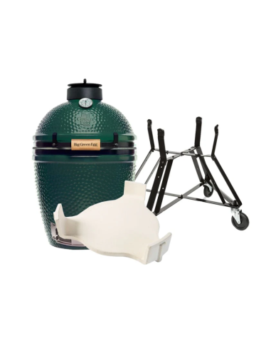 BIG GREEN EGG MEDIUM (BERCEAU+EGG+CONV)