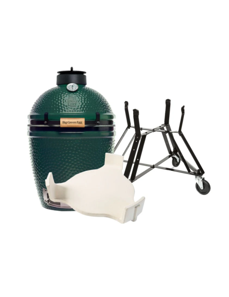 BIG GREEN EGG MEDIUM (BERCEAU+EGG+CONV)