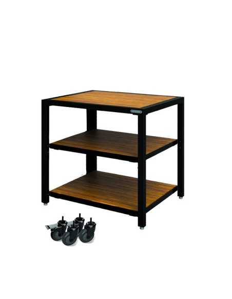 PACK KAMADO BIG GREEN EGG LARGE (Table modulaire+ Meuble placard+ EGG + ConvEGGtor + Roues)