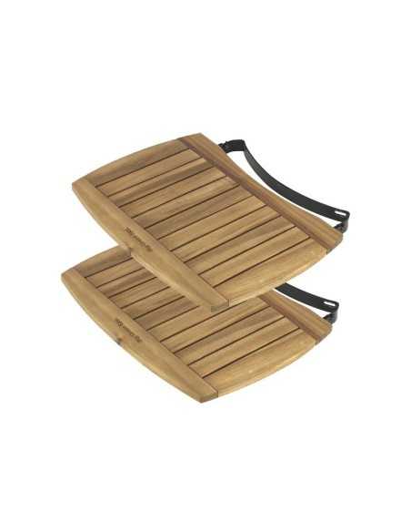 TABLETTES LATERALES ACACIA BIG GREEN EGG MINIMAX