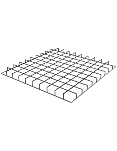 PLATEAU GRILLE EN ACIER INOXYDABLE
