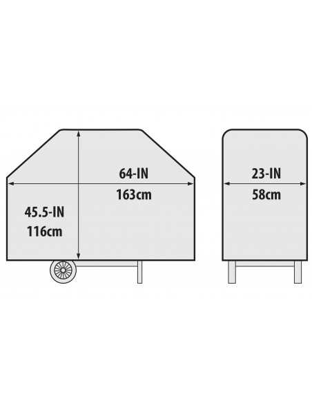 HOUSSE SELECT 5 BRULEURS BARON/ 4 BRULEUR CROWN