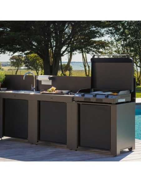 Ensemble CUISINE CLASSIC 3 Modules Gris Cargo - ENO