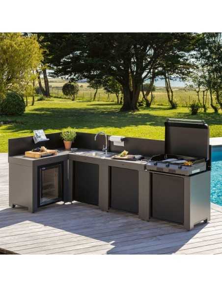 Ensemble CUISINE COMFORT 4 Modules Gris Cargo - ENO