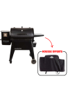 BARBECUE NAVIGATOR PB850 + HOUSSE - PITBOSS