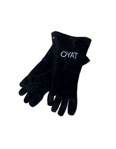 PAIRE DE GANTS NOIR - OYAT