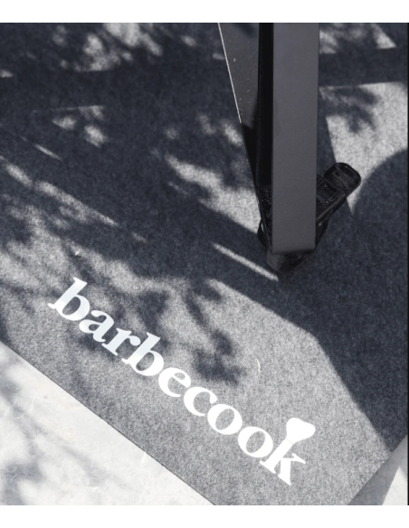 TAPIS SOL ANTI FEUX 95X95 CM- BARBECOOK