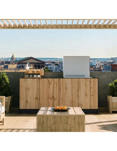 CUISINE D'ETE PINEDE 2M EN COMPACT