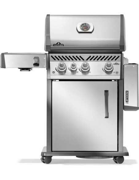 BARBECUE ROGUE PRO RP425 INOX 3 BRÛLEURS + SIZZLE ZONE