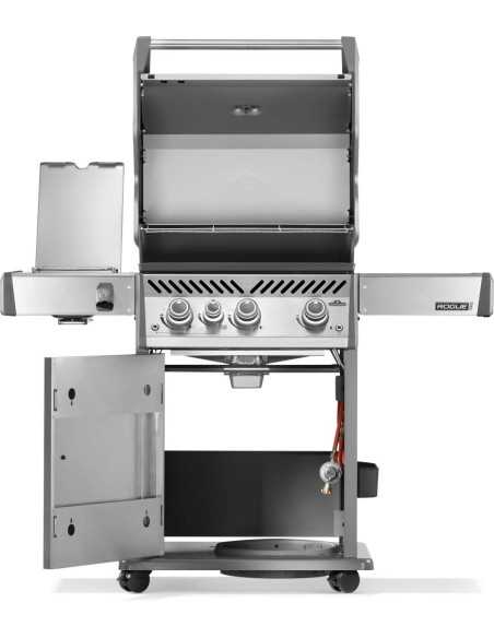 BARBECUE ROGUE PRO RP425 INOX 3 BRÛLEURS + SIZZLE ZONE