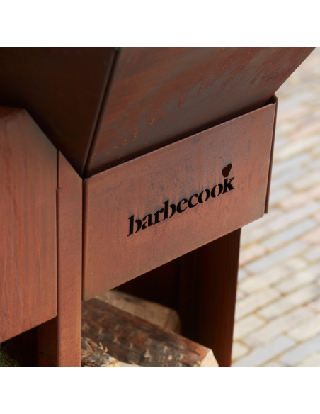 BRASERO NESTOR ISLAND CORTEN-BARBECOOK