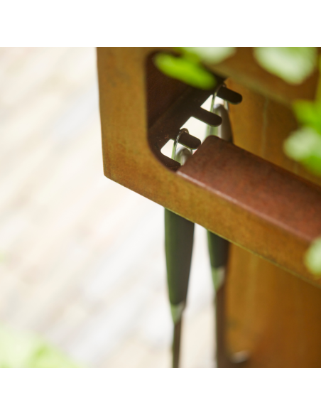 BRASERO NESTOR ISLAND CORTEN-BARBECOOK