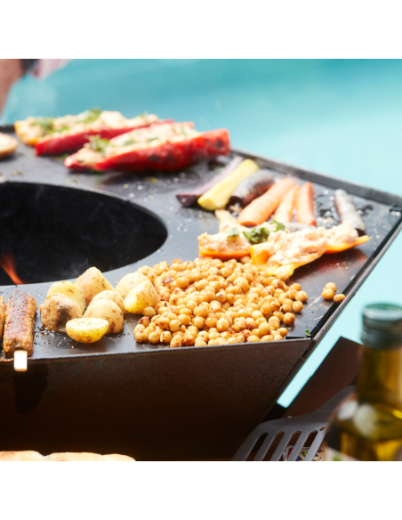 BRASERO NESTOR ISLAND CORTEN-BARBECOOK
