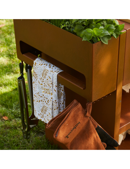 DESSERTE BUDDY  CORTEN -BARBECOOK